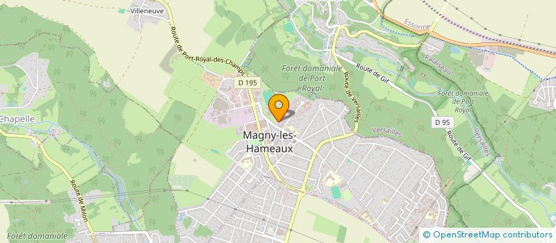 localisation de l'entreprise JUNIOR HOCHE  MAGNY-LES-HAMEAUX