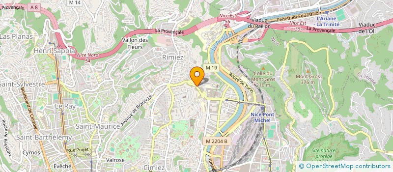 localisation de l'entreprise JUNIOR INGENIERIE POUR LES SYSTEMES DE SANTE ET DE L'AUTONOMIE à NICE
