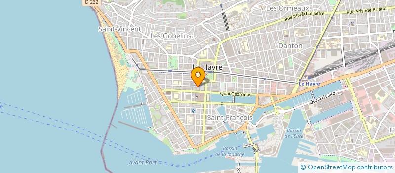 localisation de l'entreprise JUNIOR & SENIOR'S SERVICES  LE HAVRE