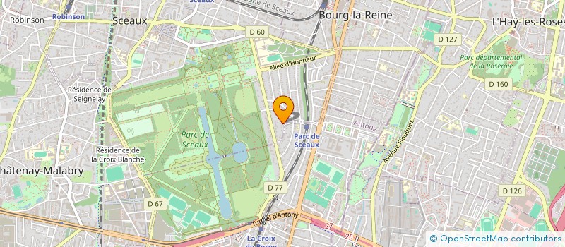 localisation de l'entreprise JUNIPER  SCEAUX