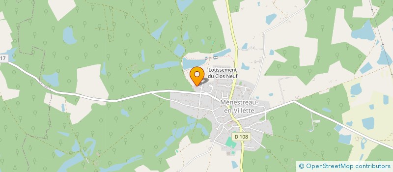localisation de l'entreprise JUNIPIANNE à MENESTREAU-EN-VILLETTE