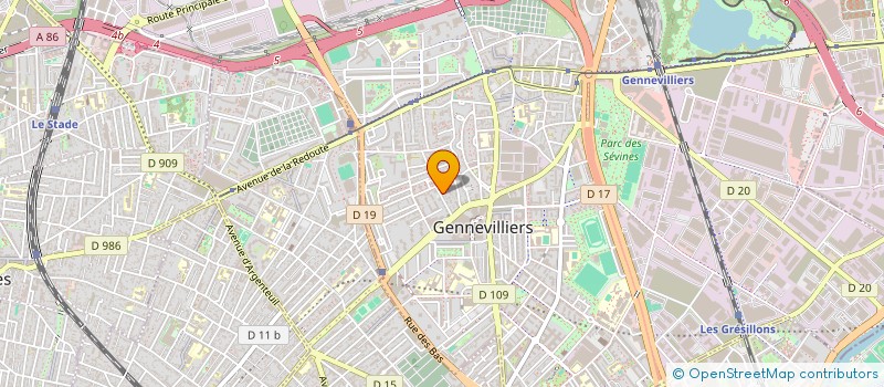 localisation de l'entreprise JUNKADELIC ZIKMU à GENNEVILLIERS