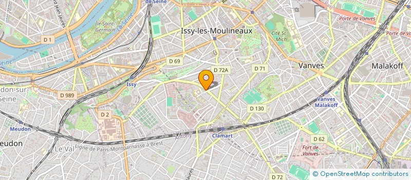 localisation de l'entreprise JUNKAN à ISSY-LES-MOULINEAUX