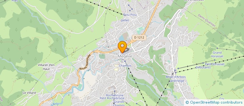 localisation de l'entreprise JUNKHA  MEGEVE