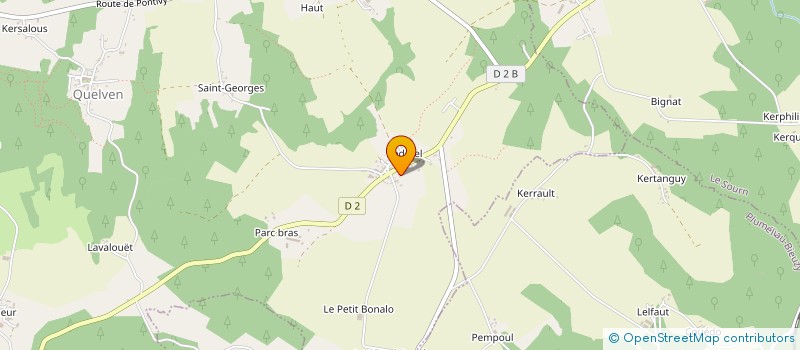 localisation de l'entreprise JUNO  PLUMELIAU-BIEUZY