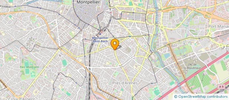 localisation de l'entreprise JUNO à MONTPELLIER
