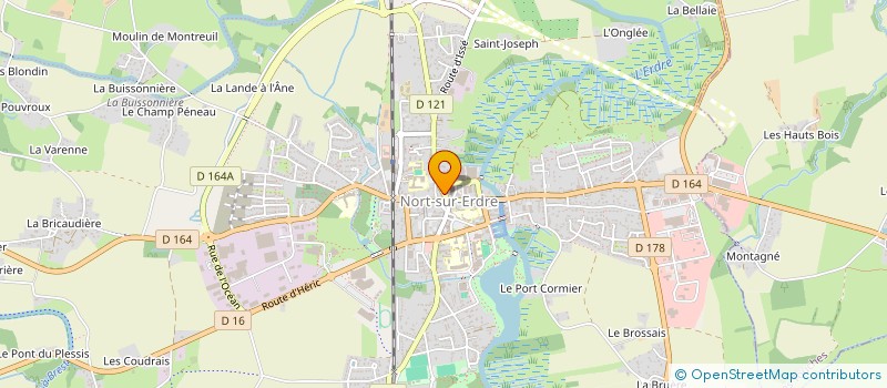 localisation de l'entreprise JUNO  NORT-SUR-ERDRE