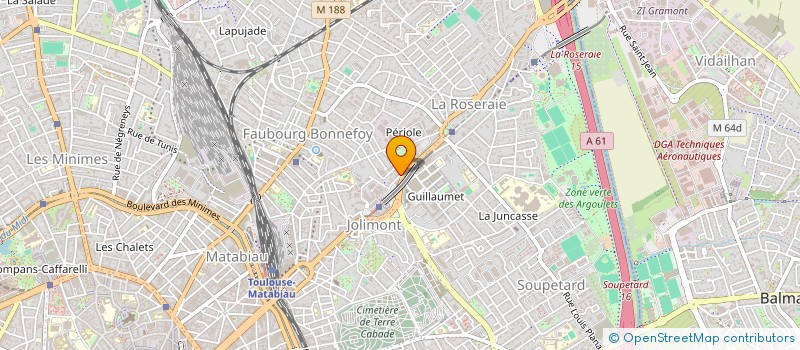 localisation de l'entreprise JUNOMA à TOULOUSE