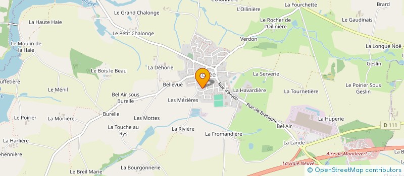 localisation de l'entreprise JUNOMICHI DES PORTES DE BRETAGNE  ERBREE