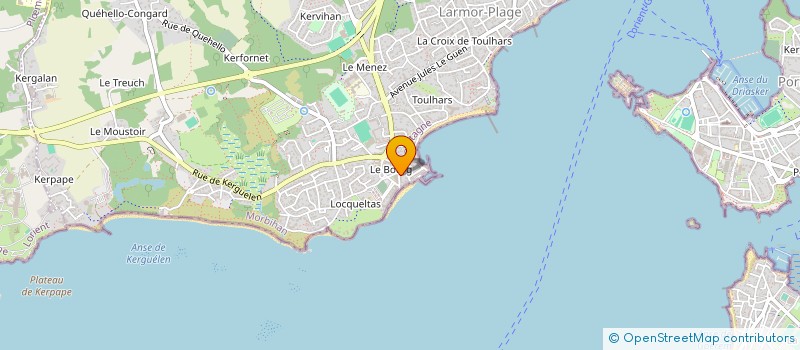 localisation de l'entreprise JUNOUK à LARMOR-PLAGE