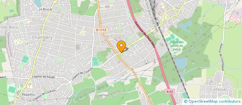 localisation de l'entreprise JUOZAS COUTURE PARIS  VILLENAVE-D'ORNON