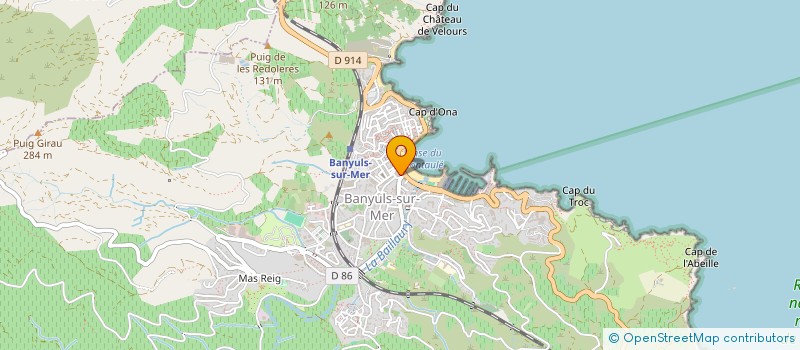 localisation de l'entreprise JUPACH  BANYULS-SUR-MER