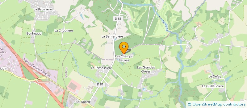 localisation de l'entreprise JUPAJU INVEST à SAUTRON