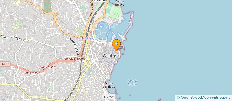 localisation de l'entreprise JUPAO à ANTIBES
