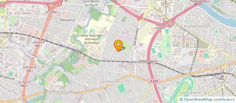 localisation de l'entreprise JUPAYA à TOULOUSE