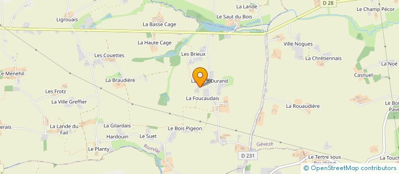 localisation de l'entreprise JUPIA  ROMILLE