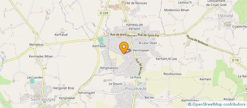 localisation de l'entreprise JUPILLER MOLKKY CLUB  PLOUZEVEDE