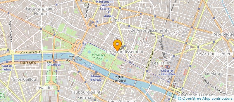 localisation de l'entreprise JUPITAR à PARIS