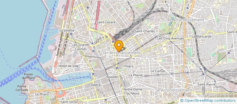localisation de l'entreprise JUPITER à MARSEILLE