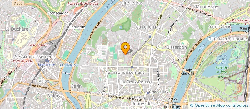 localisation de l'entreprise JUPITER à LYON