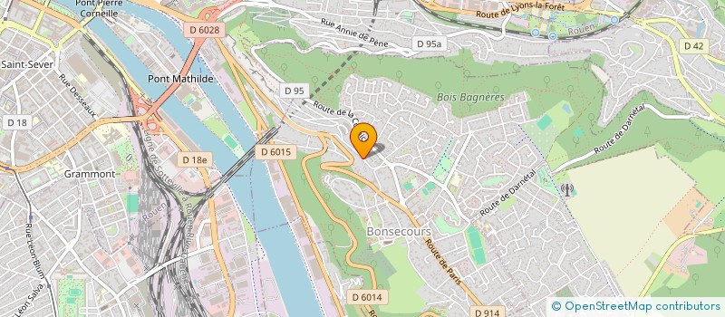 localisation de l'entreprise JUPITER  BONSECOURS