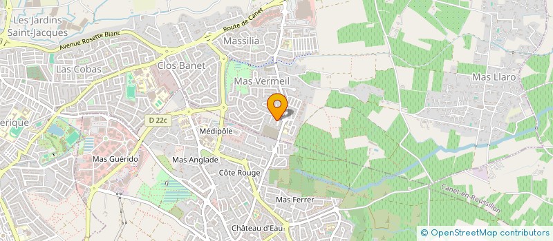 localisation de l'entreprise JUPITER  PERPIGNAN