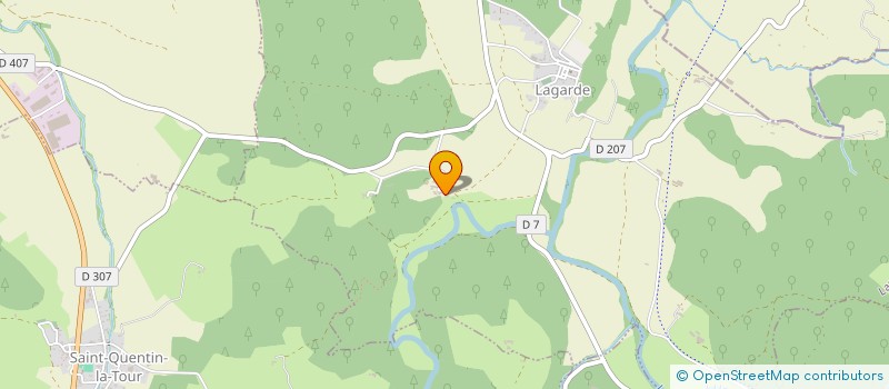 localisation de l'entreprise JUPITER à TROYE D'ARIEGE