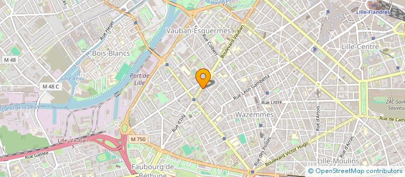 localisation de l'entreprise JUPITER à LILLE