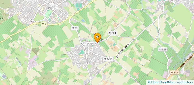 localisation de l'entreprise JUPITER  SAUSSAN