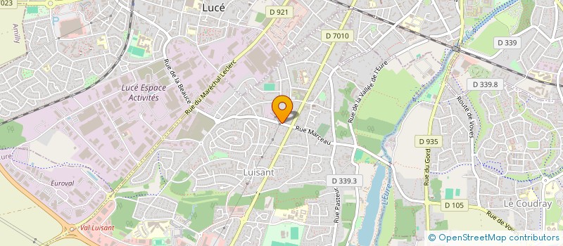 localisation de l'entreprise JUPITER AUTO à LUISANT