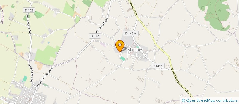 localisation de l'entreprise JUPITER IMMO  MARCHES