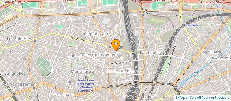 localisation de l'entreprise JUPITER SARL à PARIS