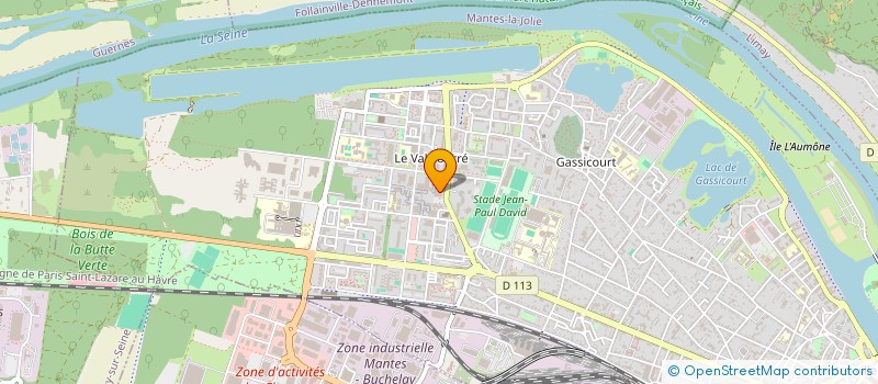 localisation de l'entreprise JUPITER SARL  MANTES-LA-JOLIE