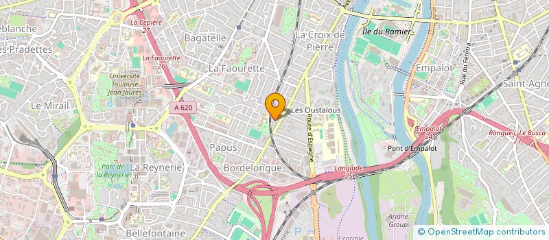 localisation de l'entreprise JUPOCE à TOULOUSE