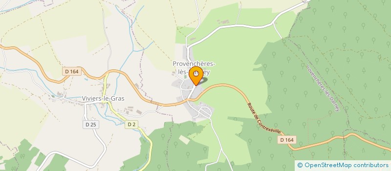 localisation de l'entreprise JUPPONT T P à PROVENCHERES-LES-DARNEY