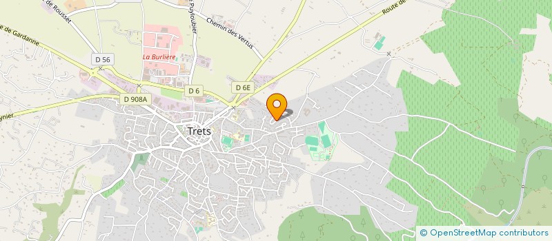 localisation de l'entreprise JUQUE à TRETS