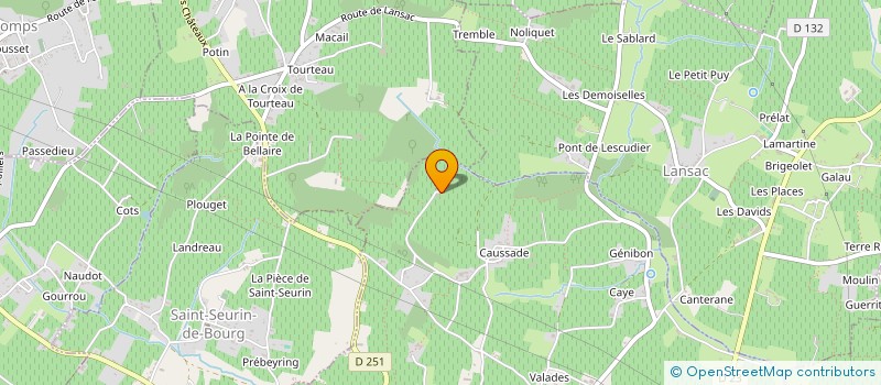 localisation de l'entreprise JURA  GAURIAC