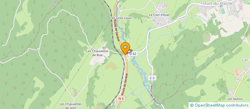 localisation de l'entreprise JURA COURTAGE ASSURANCES  CHAUX-DES-CROTENAY