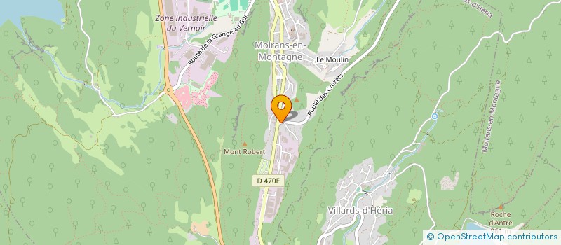 localisation de l'entreprise JURA ESPACE TOURISME  MOIRANS-EN-MONTAGNE