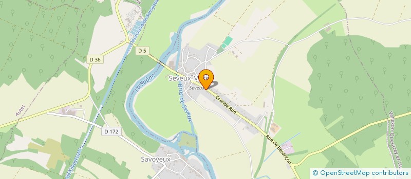 localisation de l'entreprise JURA MAINTENANCE ELECTRICITE INDUSTRIELLE  VILLERS-ROBERT