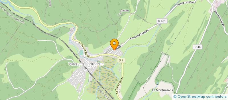 localisation de l'entreprise JURA NATURA SERVICES à LABERGEMENT-SAINTE-MARIE