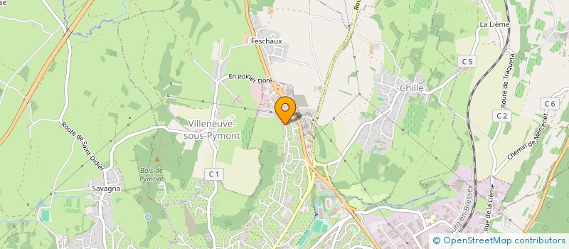 localisation de l'entreprise JURA PECHE DEVELOPPEMENT à LONS-LE-SAUNIER