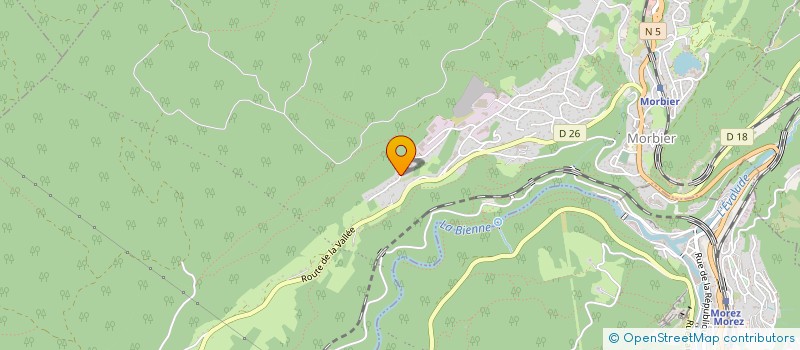 localisation de l'entreprise JURA REFLETS  MORBIER