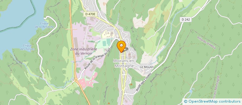 localisation de l'entreprise JURA SUD AUTOMOBILES  LONS-LE-SAUNIER