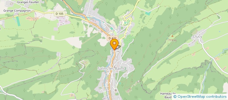 localisation de l'entreprise JURACODE SASU  SALINS-LES-BAINS