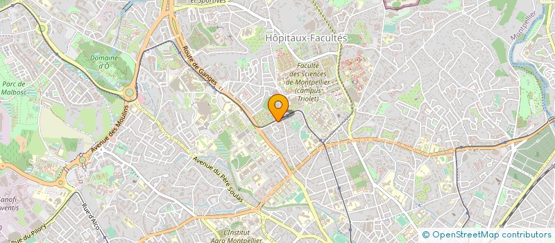 localisation de l'entreprise JURACOR à MONTPELLIER