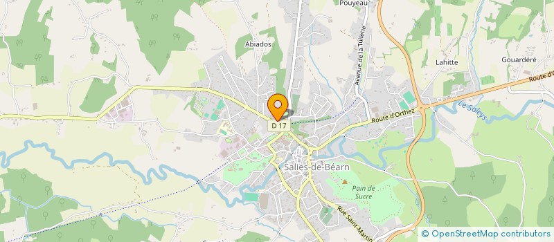localisation de l'entreprise JURADE DU SEL à SALIES-DE-BEARN