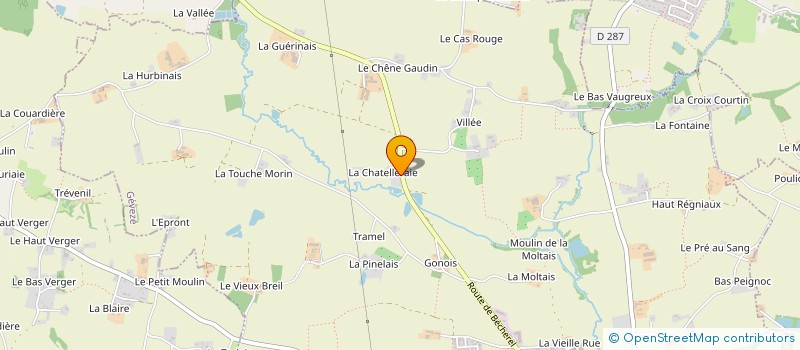 localisation de l'entreprise JURAEM  GEVEZE