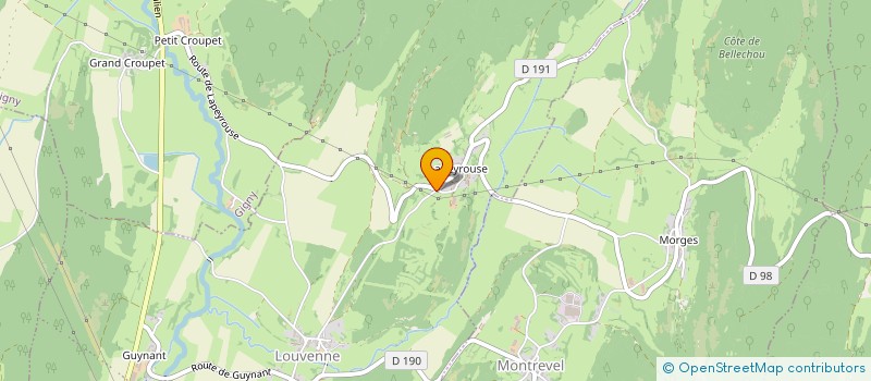 localisation de l'entreprise JURAFIX à VAL SURAN