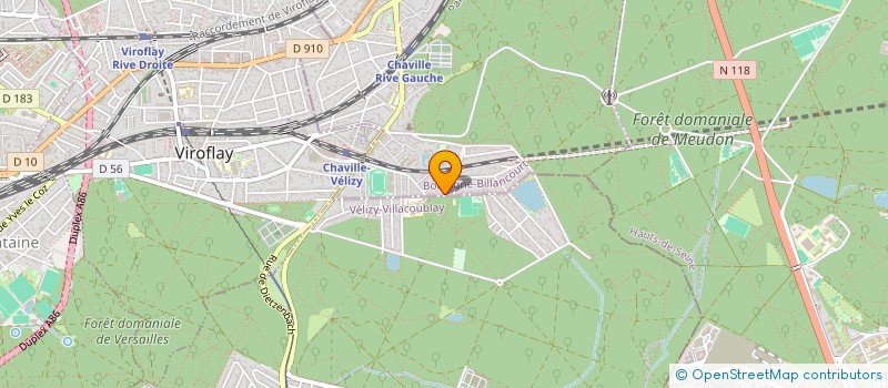 localisation de l'entreprise JURAIN PATRIMOINE à CHAVILLE